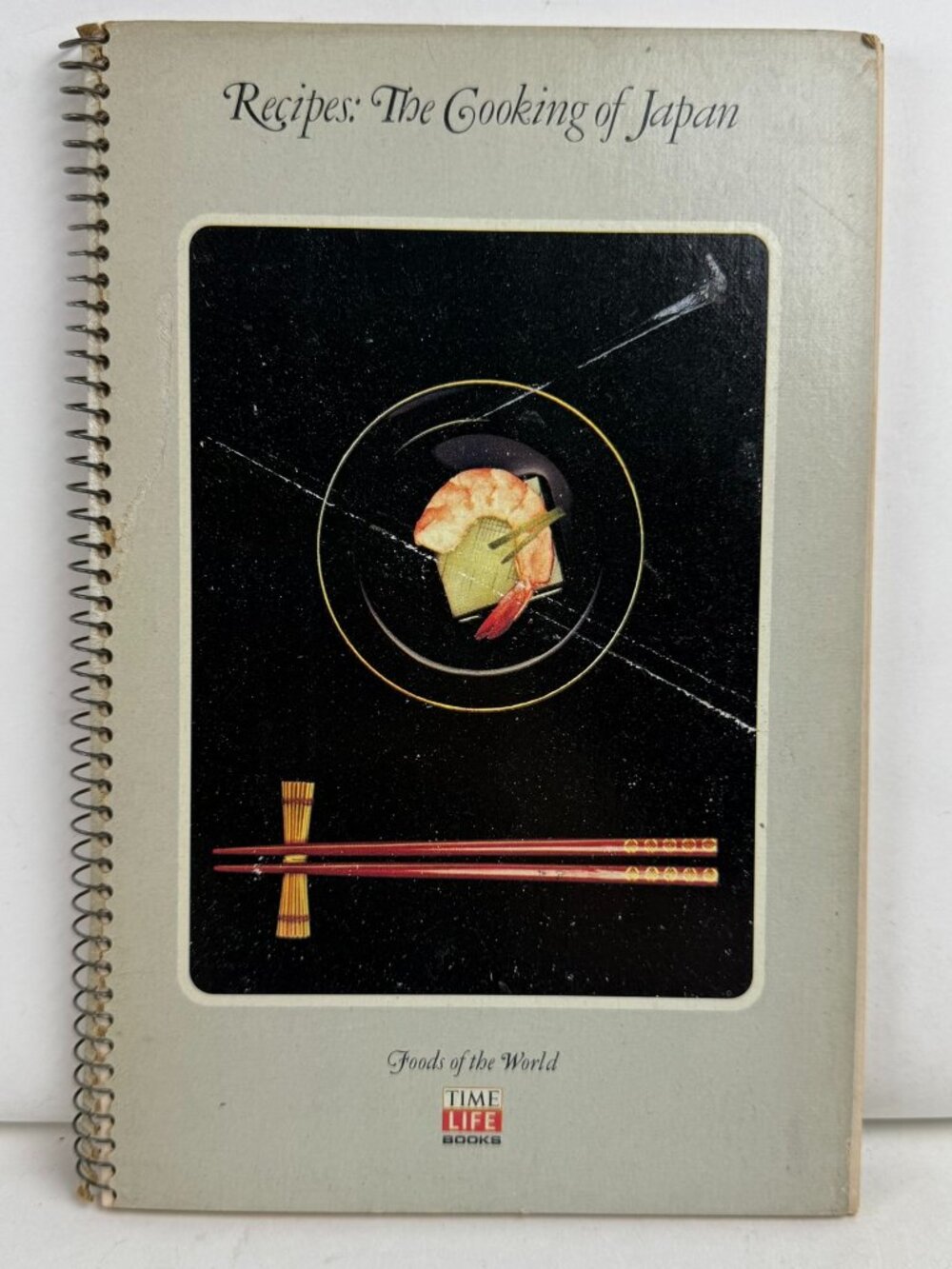 VintageRecipes:The Cooking of Japan Spiral Cookbook Time Life Foods of the World